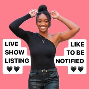 First live show coming soon 💕 no need to buy, just come say hi!